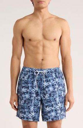 Bonobos Stretch Waist 6.5-Inch Swim Trunks in Navy at Nordstrom Rack, Size X-Large