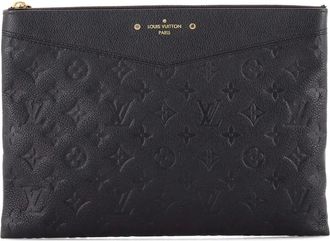 Louis Vuitton Pouch Daily in pelle Monogram Empreinte - Nero