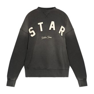 Golden Goose Sweatshirts, female, Gray, Size: XS Star Sweatshirt
