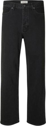 Selected Broeken - Heren - Loose Fit Jeans - Zwart - W31 - Jeans