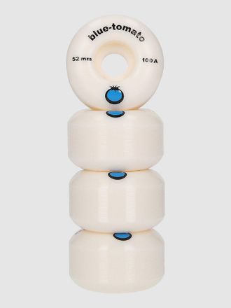 Blue Tomato Logo 100a 52mm Rollen weiss