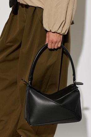 Loewe Puzzle Medium Bag, Womens, Black