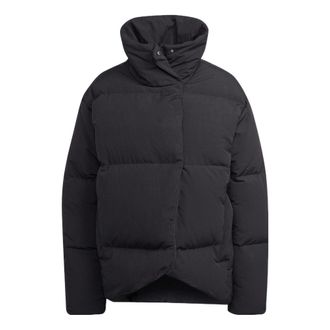 adidas (WMNS) adidas Big Baffle Down Jacket Asia Sizing Black HN9934