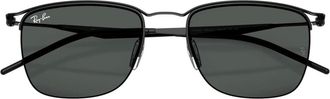 Ray-Ban Rb8550 Zonnebril - unisex - Accessoires - Zwart - Maat: 53 MM Polyamide
