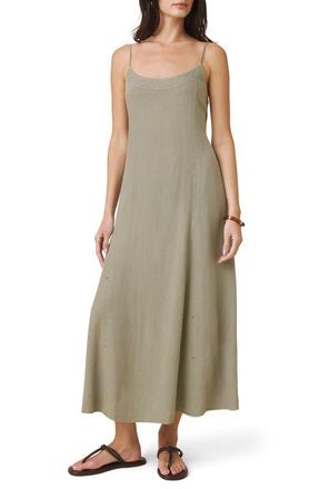 Splendid Coastal Maxi Dress in Eucalyptus Green at Nordstrom, Size X-Small