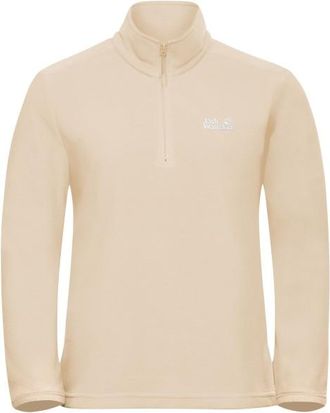 Jack Wolfskin Taunus 100 Halfzip Fleecepullover f&uuml;r Damen | beige