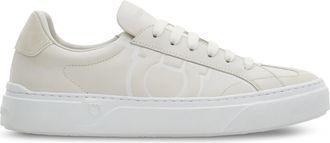 Ferragamo Low-Top Sneakers with Minimalist Design and Embossed Details