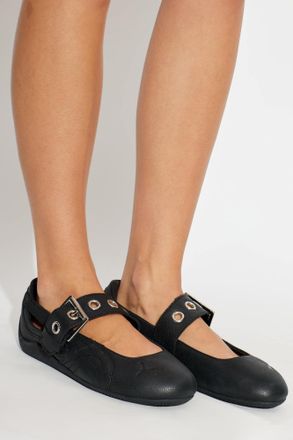 Puma Speedcat Ballet Flats, Womens, Black