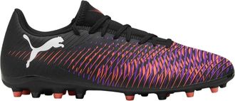 Puma Heren Future 8 Play Stevige Grond Voetbalschoenen (Puma Zwart/Rood)