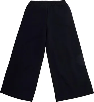 Marni Girls Cotton Pants Blue Trousers