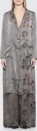 Avant Toi Giacca di seta con stampa floreale Avant Toi