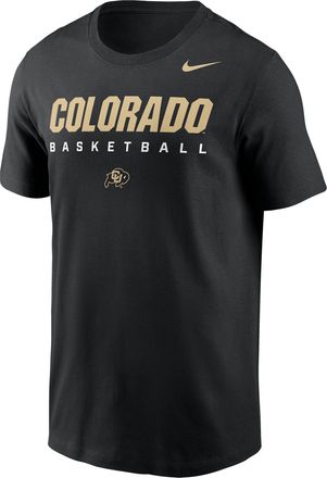 Nike Mens Colorado Buffaloes Legend Basketball Short-Sleeve T-Shirt in Black | M21283COLO25-BLK