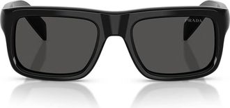 Prada Sunglasses Prd11 S 16 K08 Z Black/Dark Gray Men