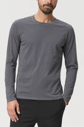 Paige Enzo Shirt Tee In Vintage Carbon