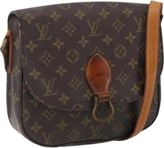 Louis Vuitton Pre-owned Vintage Cross Body Bag - Dames - Vintage Schoudertas - Bruin - ONE Size - Vintage