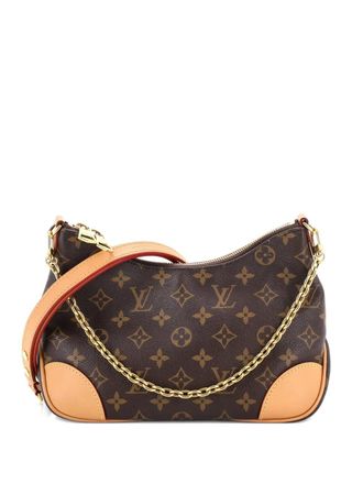 Louis Vuitton Boulogne NM Handbag Monogram Canvas shoulder bag - Bruin