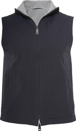 Kiton Kired Ivan Nylon Reversible Vest