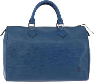 Louis Vuitton Pre-owned Handbags, female, Blue, Size: ONE SIZE Pre-owned Speedy Handbag