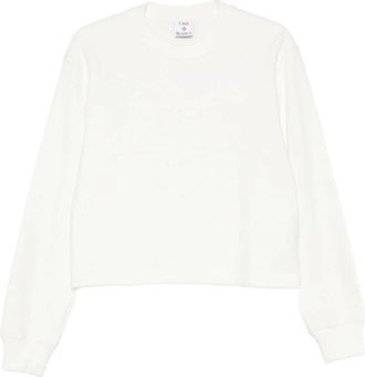 Casablanca Hoodies & sweatvesten, Dames, Wit, XS, Sweater