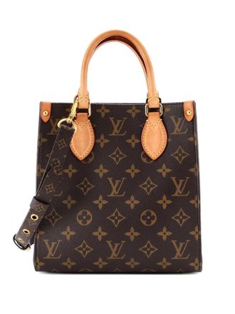 Louis Vuitton Sac Plat NM Bag Monogram Canvas BB tote bag - Bruin