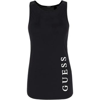 Guess Tops, Dames, Zwart, S, Active Top in Lycra