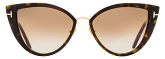Tom Ford TF868 Cat-Eye Sunglasses - Brown