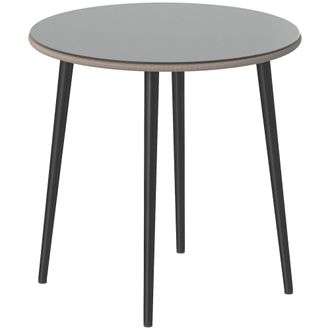 OUTSUNNY Mesa comedor jard&iacute;n 80x80x74 cm gris