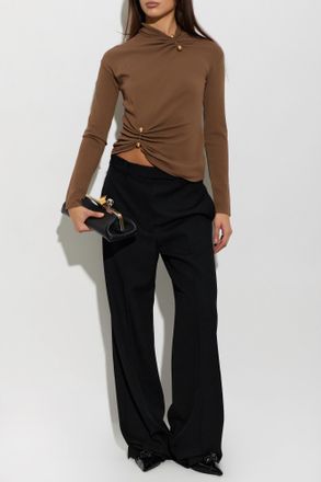 Cult Gaia Callie Top, Womens, Brown