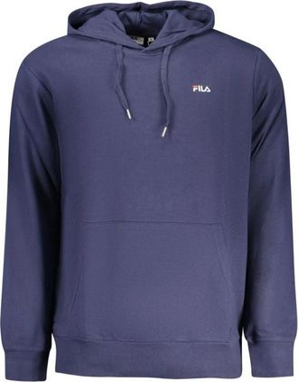 Fila Lumezzane Hooded Sweatshirt - Heren - Hoodies - Blauw - L - Katoen - Hoodies & sweatvesten