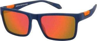 Polaroid Zonnebrillen - Heren - Accessoires - Blauw - Maat: 55 MM