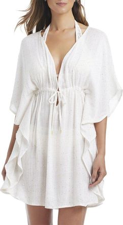 Bleu Rod Beattie Golden Hour Sequin Caftan Coverup