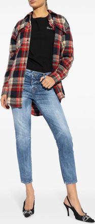 Dsquared2 Womens Cool Girl Jean - Blue Cotton - Size EU 44 (Womens)