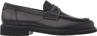 Nubikk Jones Gatsby - Heren - Loafers - Zwart - 44 EU - Leer - Schoenen