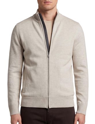 Gentiluomo vest scheerwol lichtgrijs