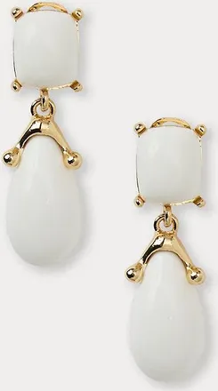 Lilly Pulitzer Kenneth Jay Lane Square Top Drop Post Earrings