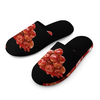 Generic Meatballs Tomatoes Sauce Mens House Slippers Slip Indoor Slipper On Shoes Warm Outdoor