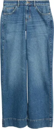Comma Jeans, Dames, Blauw, M, Denim, Anna Wide Leg Jeans