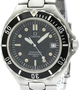 Omega Pre-owned Watches, male, Black, Size: ONE SIZE Pre-owned Seamaster 2850.50 Wristwatch