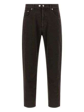 Department Five Musso used-effect cotton jeans - Black