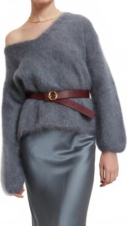 ottod'Ame Fluffy Sweater In Polvere