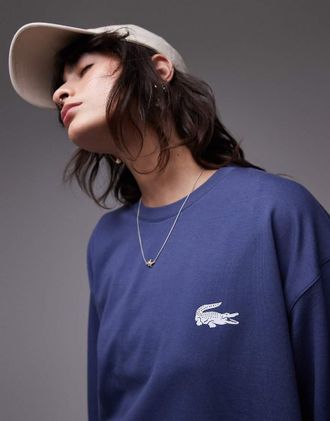 Lacoste Felpa da casa blu navy