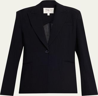 TWP Single-Breasted Boy Blazer Jacket