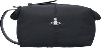 Vivienne Westwood Black Wash Bag Fabric Zip Pouch