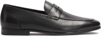 Kazar Loafers gemaakt van natuurlijk leer in zwart - Heren - Loafers - Zwart - 44 EU - Leer - Schoenen