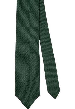 Robert Talbott Duvall Solid Grenadine Silk Necktie in Green at Nordstrom