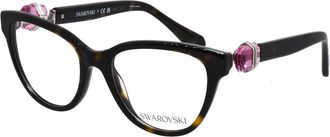 Swarovski SK 2004 1002 52mm Womens Cat-Eye Eyeglasses 52mm
