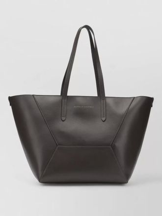 Brunello Cucinelli bc duo large shoulder bag detachable pouch