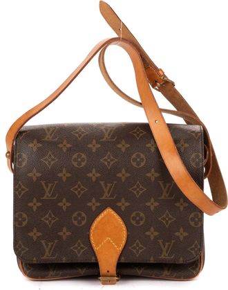 Louis Vuitton Pre-owned Womens Cartouchiere GM Shoulder Bag - Brown - One Size