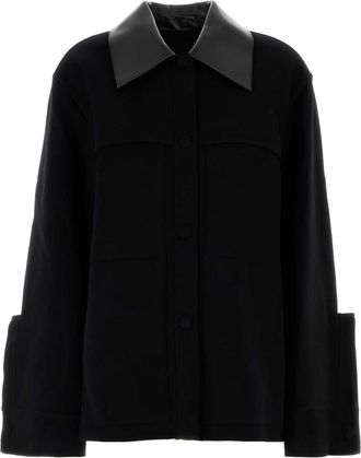 Jil Sander Womens Black Wool Jacket - Size EU 38 (Womens)