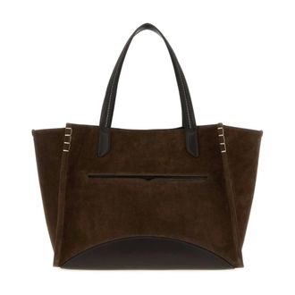 J.W.Anderson Bolso Compras Loafer - Bags - Mujer - Marr&oacute;n - ONE SIZE